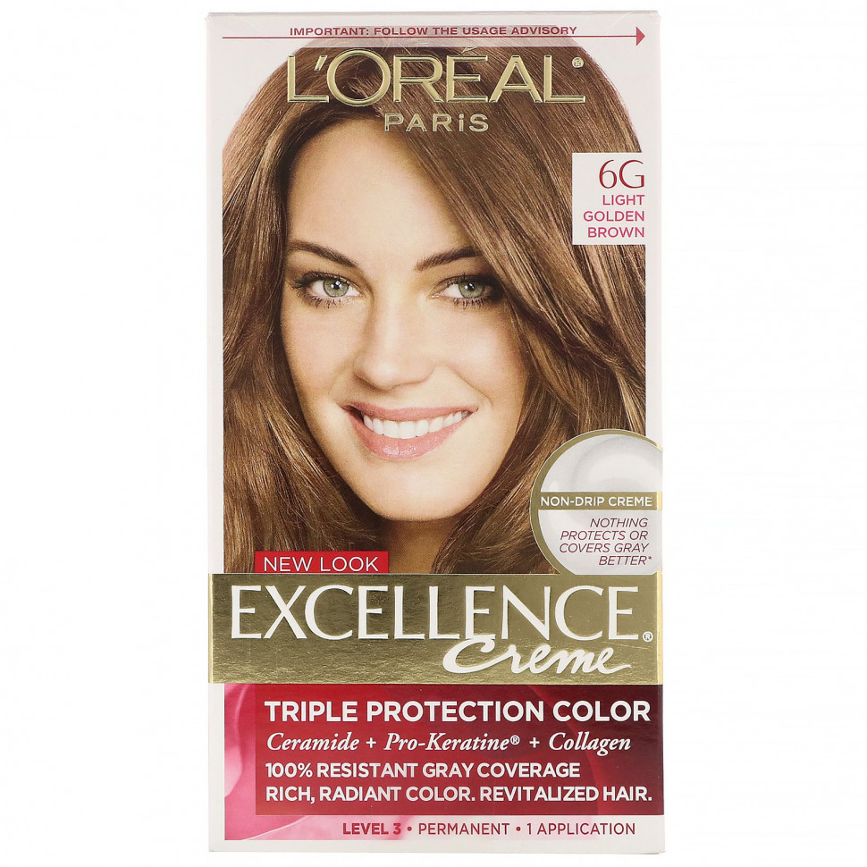  L'Oreal,     Excellence Creme,  6G  -,  1   IHerb ()