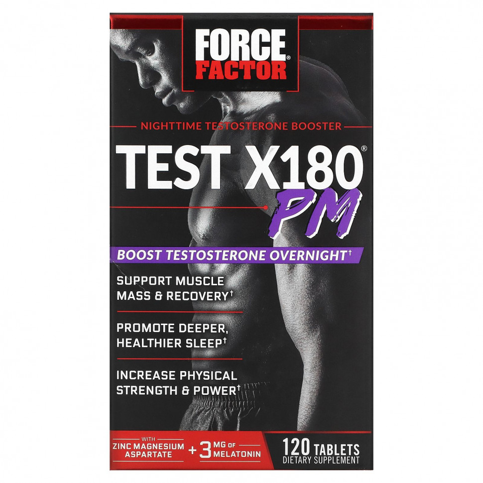   Force Factor, Test X180 PM,   , 120    -     , -,   