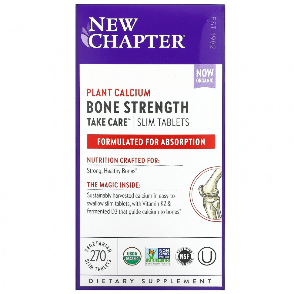   New Chapter, Bone Strength Take Care, 270      -     , -,   