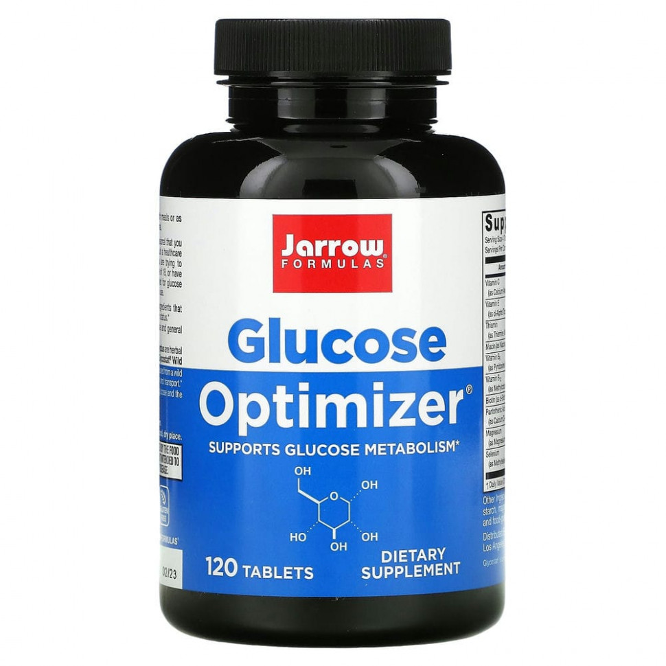   Jarrow Formulas, Glucose Optimizer, 120    -     , -,   
