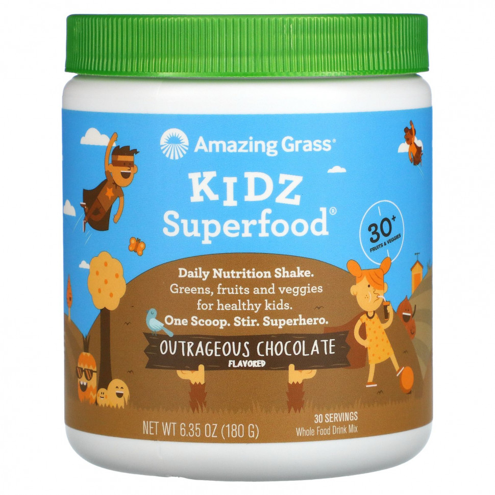   Amazing Grass, Kidz Superfood,    , 180  (6,35 )   -     , -,   