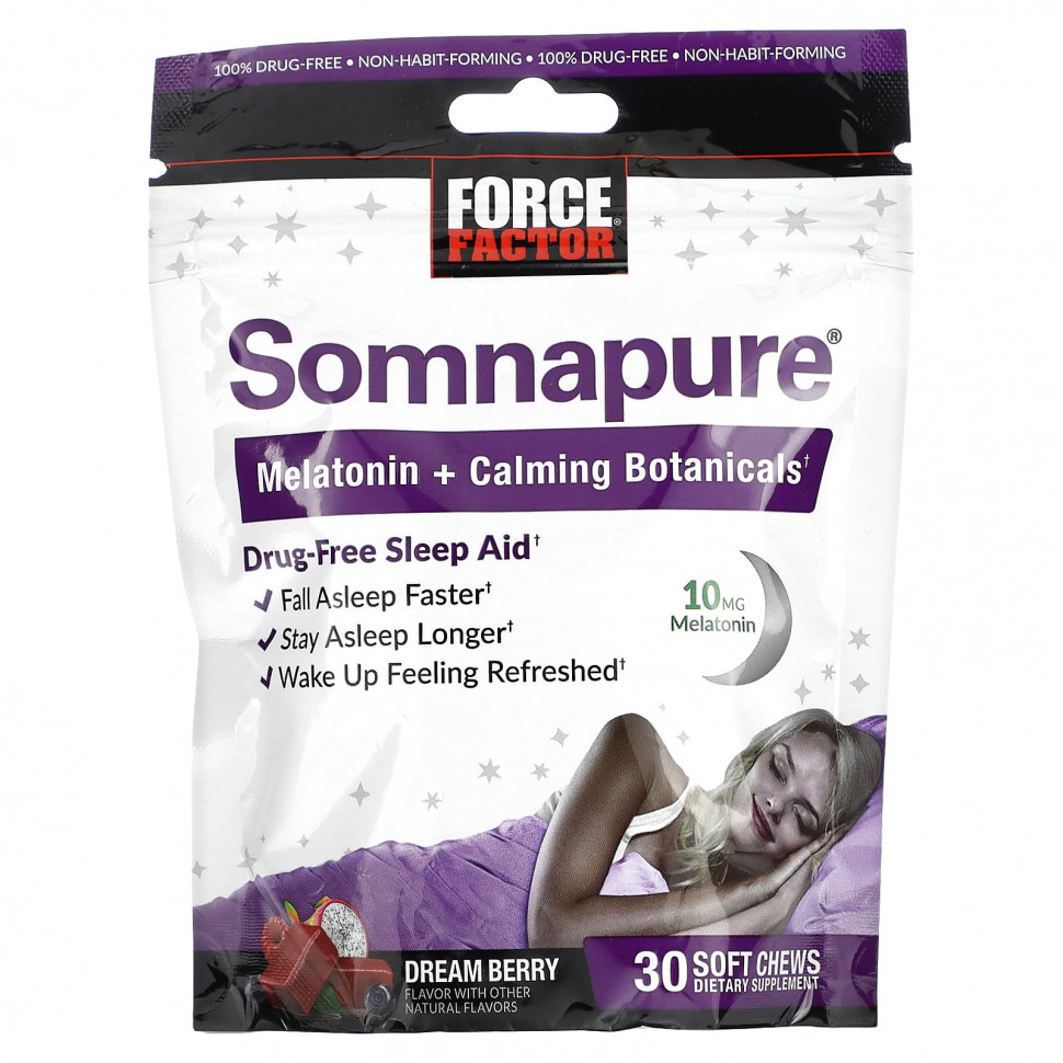   Force Factor, Somnapure,     ,  , 30     -     , -,   