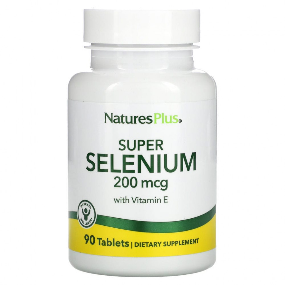   NaturesPlus, Super Selenium,  , 200 , 90    -     , -,   