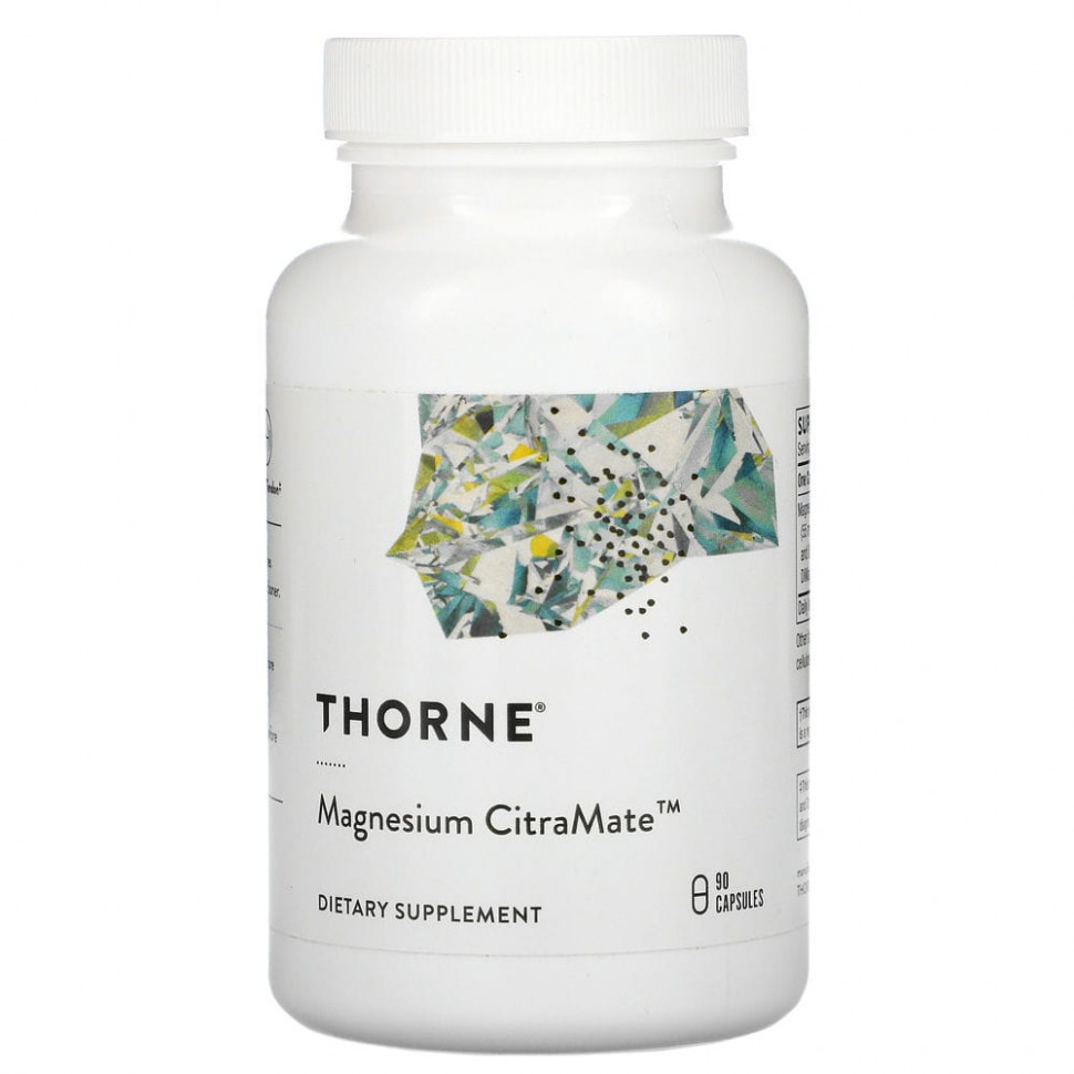   Thorne Research, Magnesium Citramate,   , 90    -     , -,   