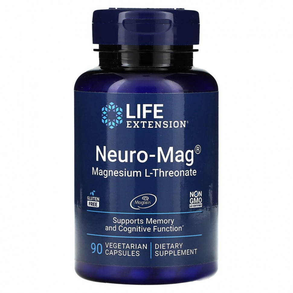   Life Extension, Neuro-Mag, L- , 90     -     , -,   