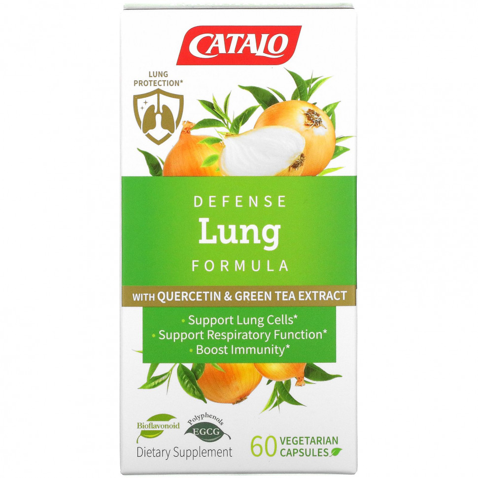   Catalo Naturals,  Defense Lung      , 60     -     , -,   