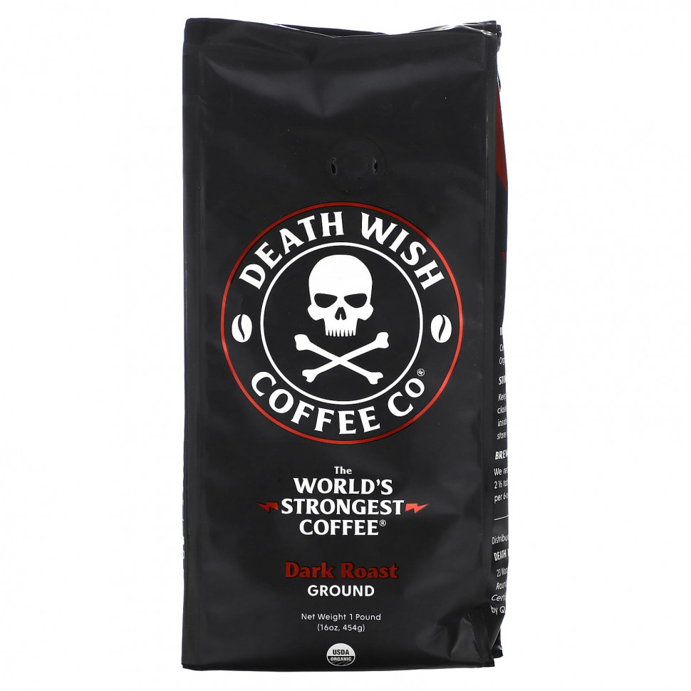   Death Wish Coffee,     , ,  , 454  (16 )   -     , -,   