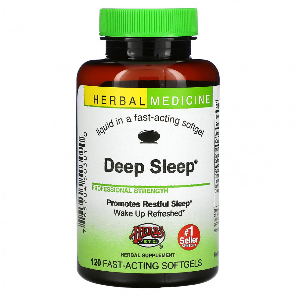   Herbs Etc., Deep Sleep, 120      -     , -,   