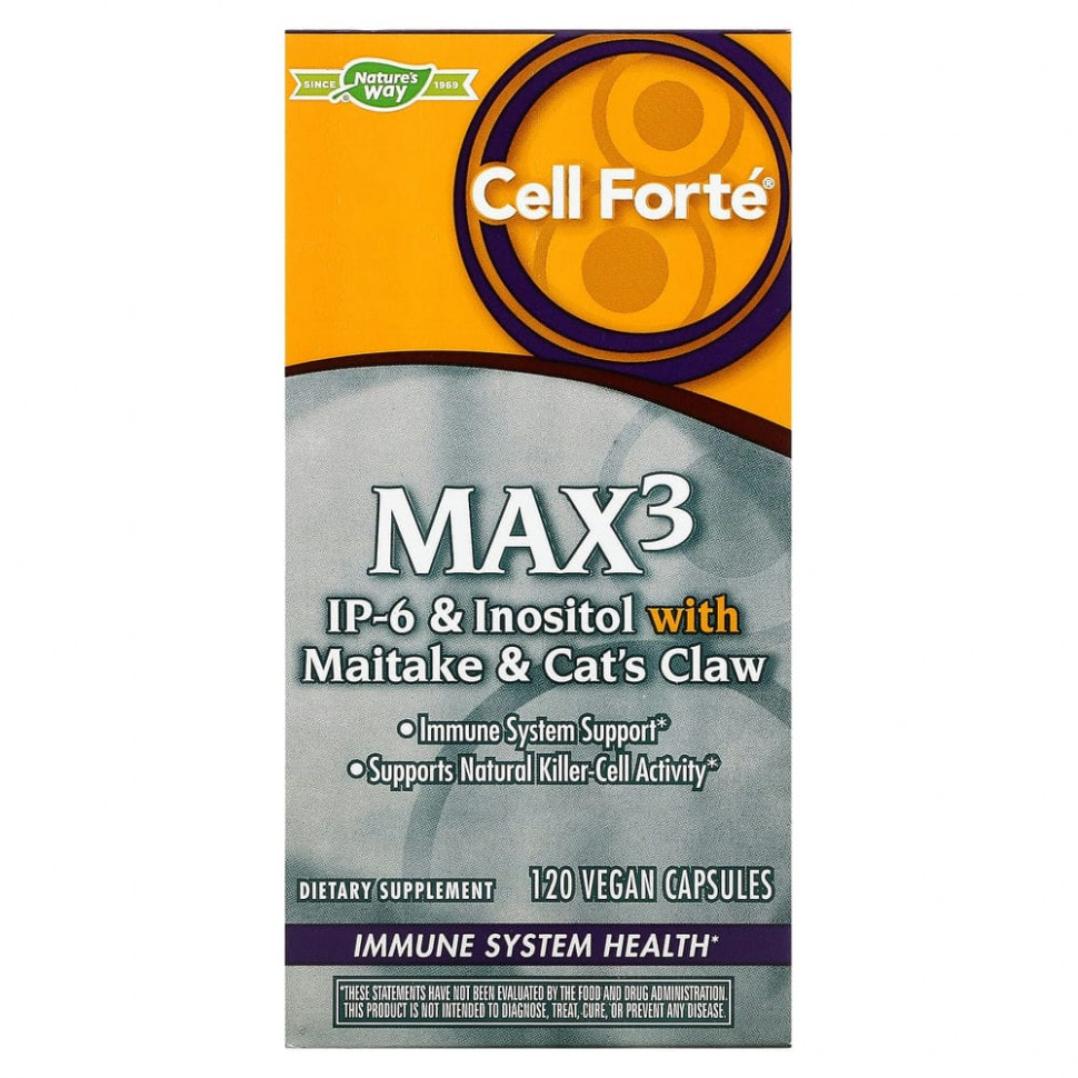   Nature's Way, Cell Fort? MAX3, 120     -     , -,   