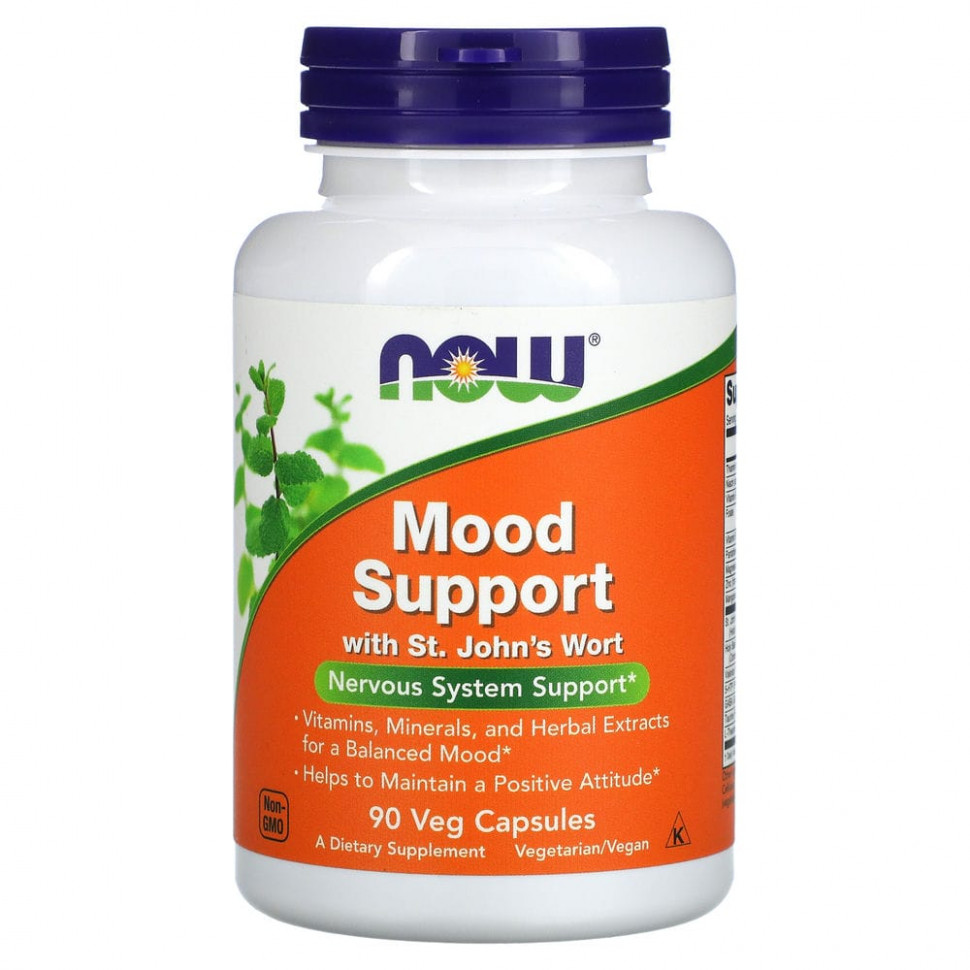   NOW Foods, Mood Support  , 90     -     , -,   