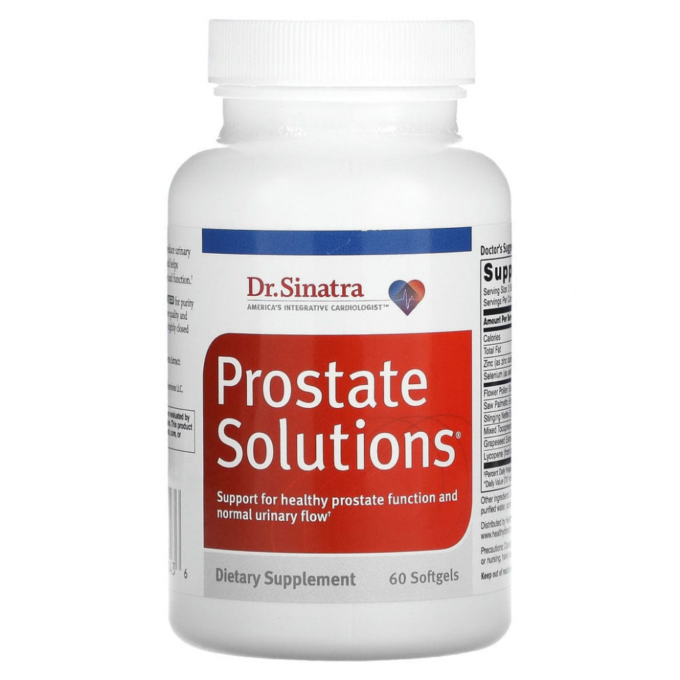   Dr. Sinatra, Prostate Solutions, 60     -     , -,   