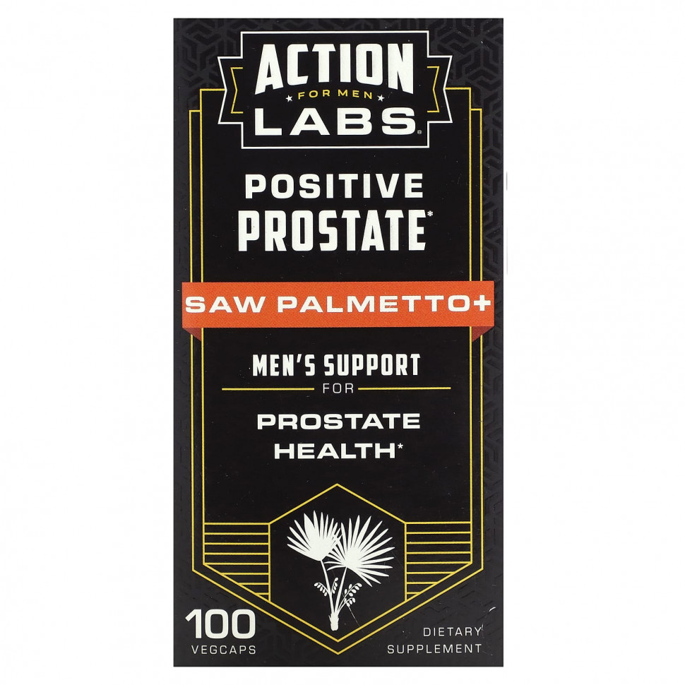  Action Labs, Positive Prostate,  ,   , 100    IHerb ()