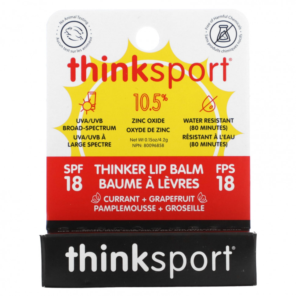   Think, Thinksport,    Thinker, SPF 18,   , 4,2  (0,15 )   -     , -,   