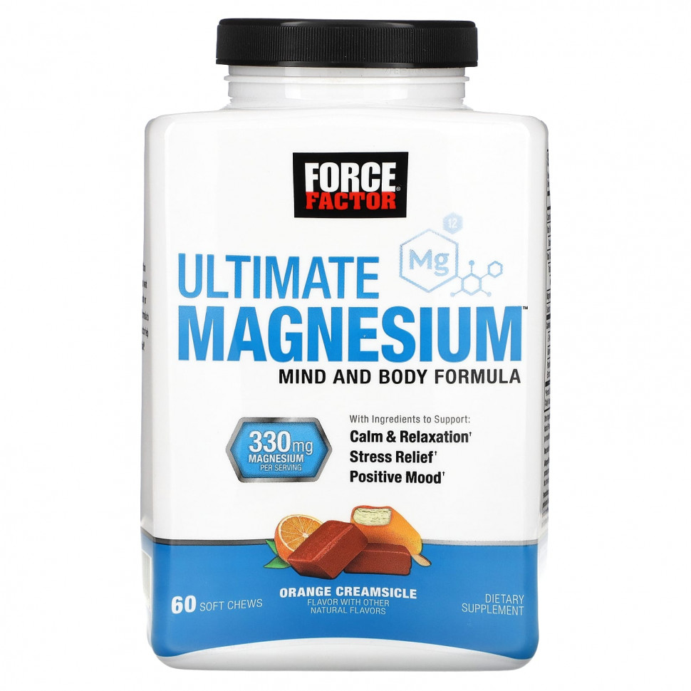   Force Factor, Ultimate Magnesium,  , 165 , 60     -     , -,   