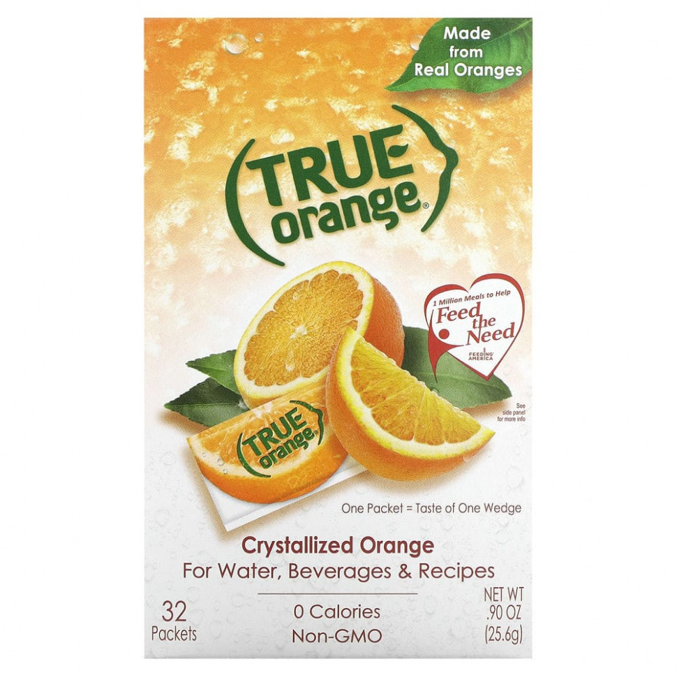   True Citrus, True Orange,  , 25,6  (0,90 )   -     , -,   
