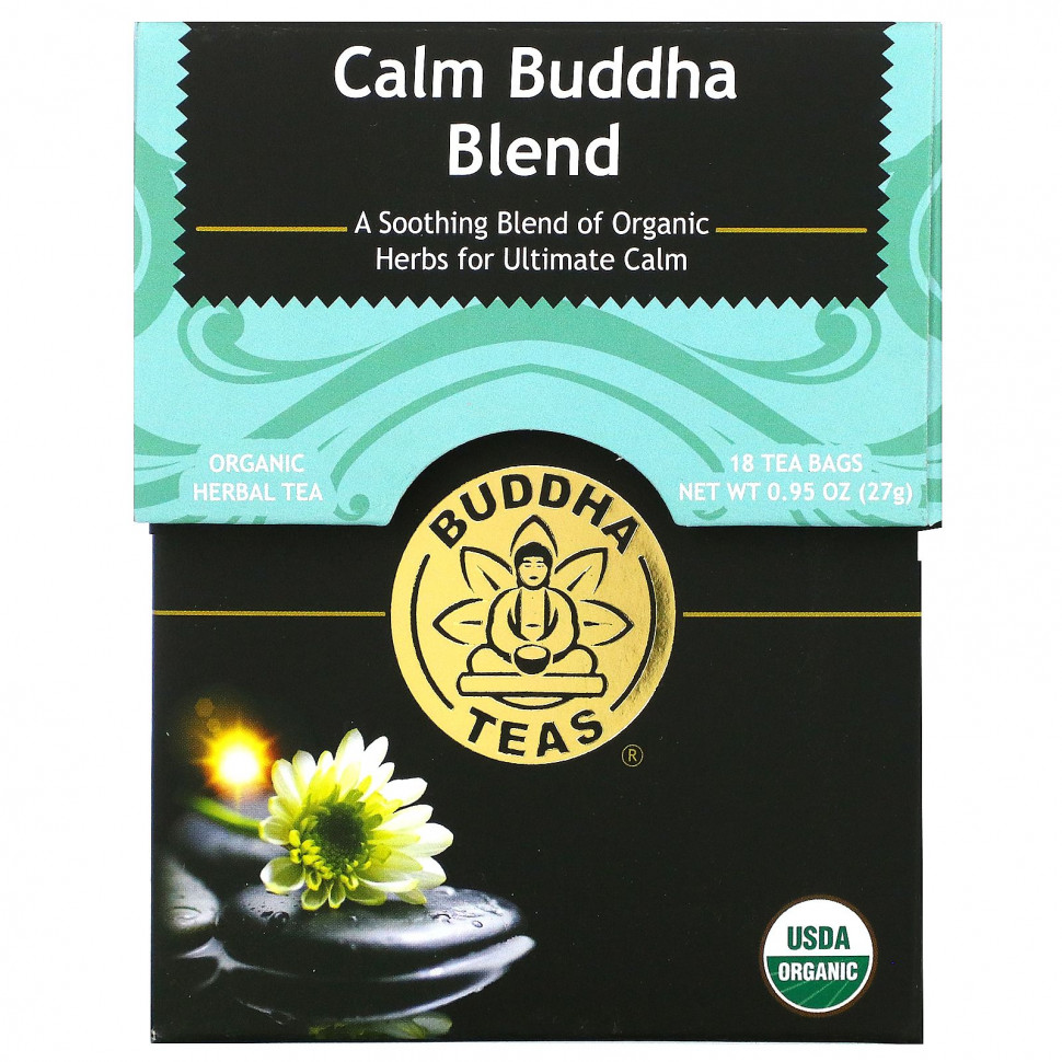   Buddha Teas, Calm Buddha Blend, 18  , 27  (0,95 )   -     , -,   