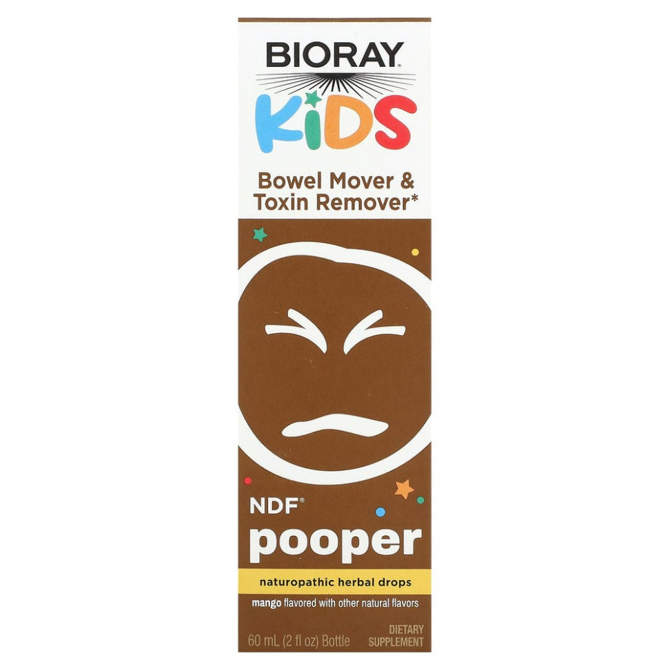   Bioray, Kids, NDF Pooper,       , , 60  (2 . )   -     , -,   