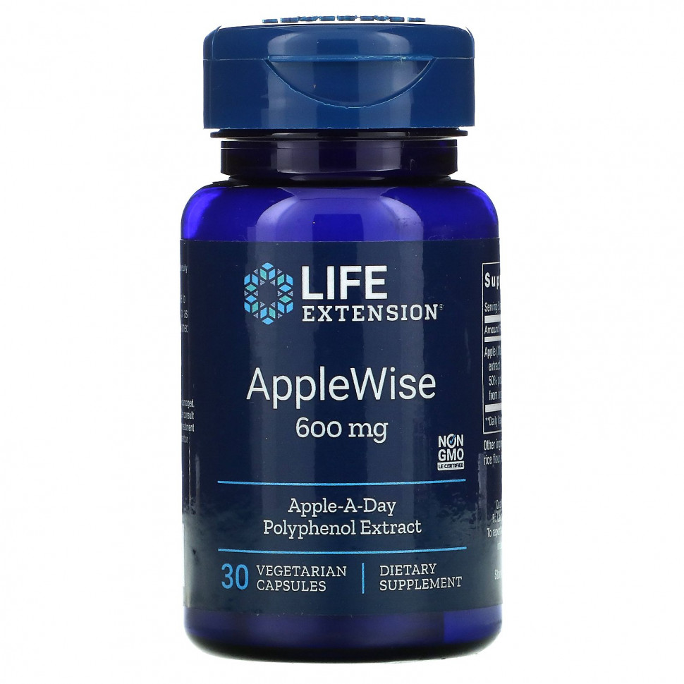   Life Extension, AppleWise, 600 , 30     -     , -,   