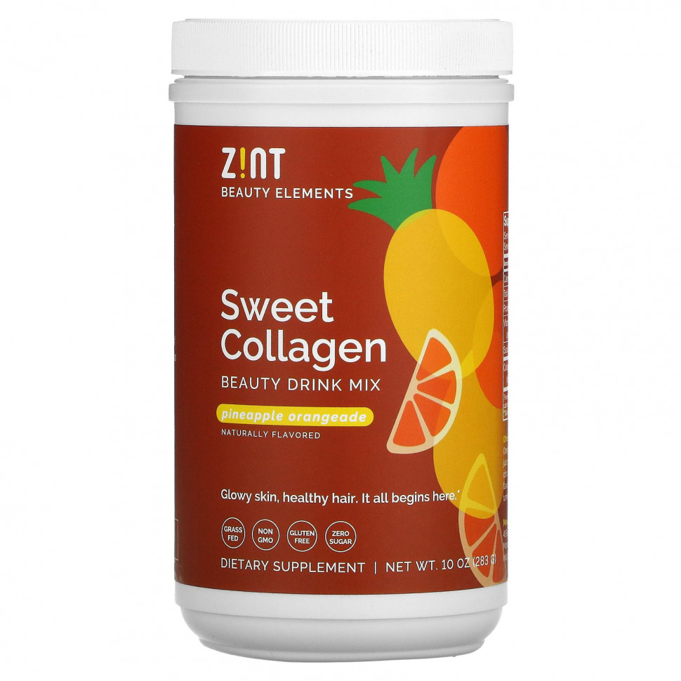  Zint, Sweet Collagen,   , 283  (10 )  IHerb ()