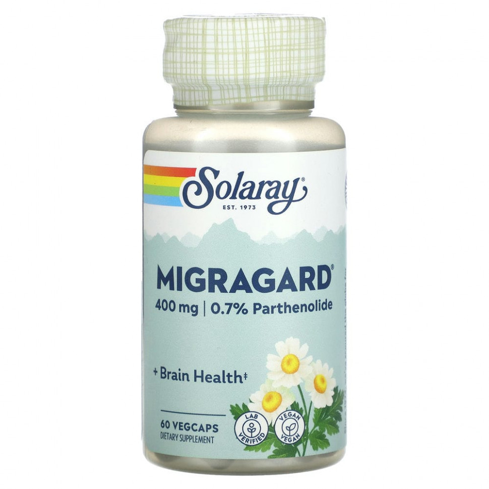   Solaray, MigraGard, 400 , 60     -     , -,   