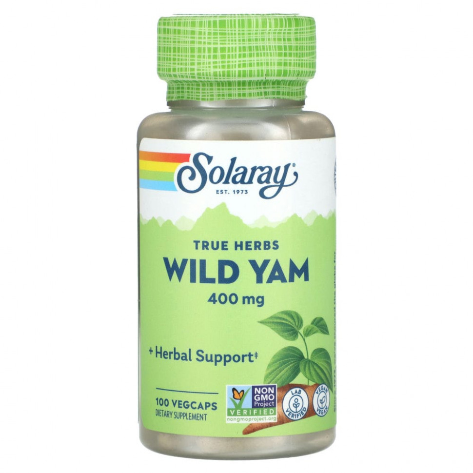   Solaray, True Herbs,  , 400 , 100     -     , -,   