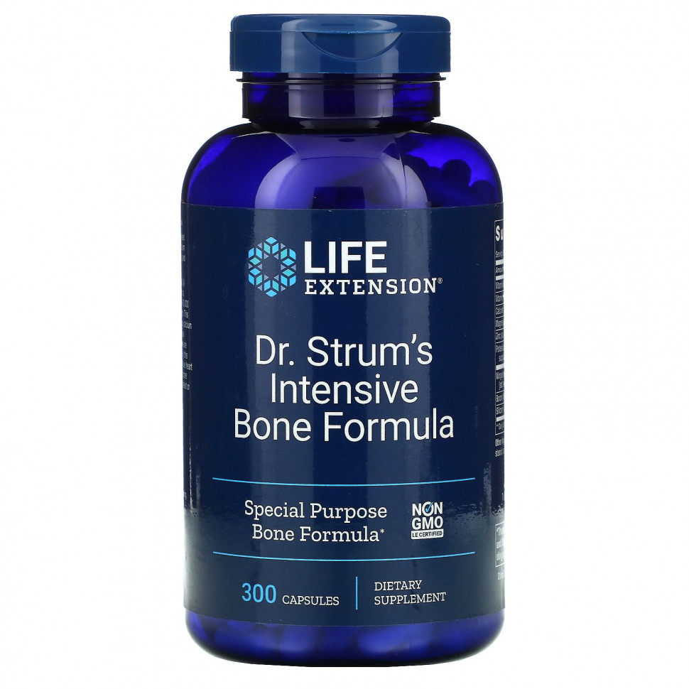   Life Extension,  Strum's Intensive Bone Formula,    , 300    -     , -,   