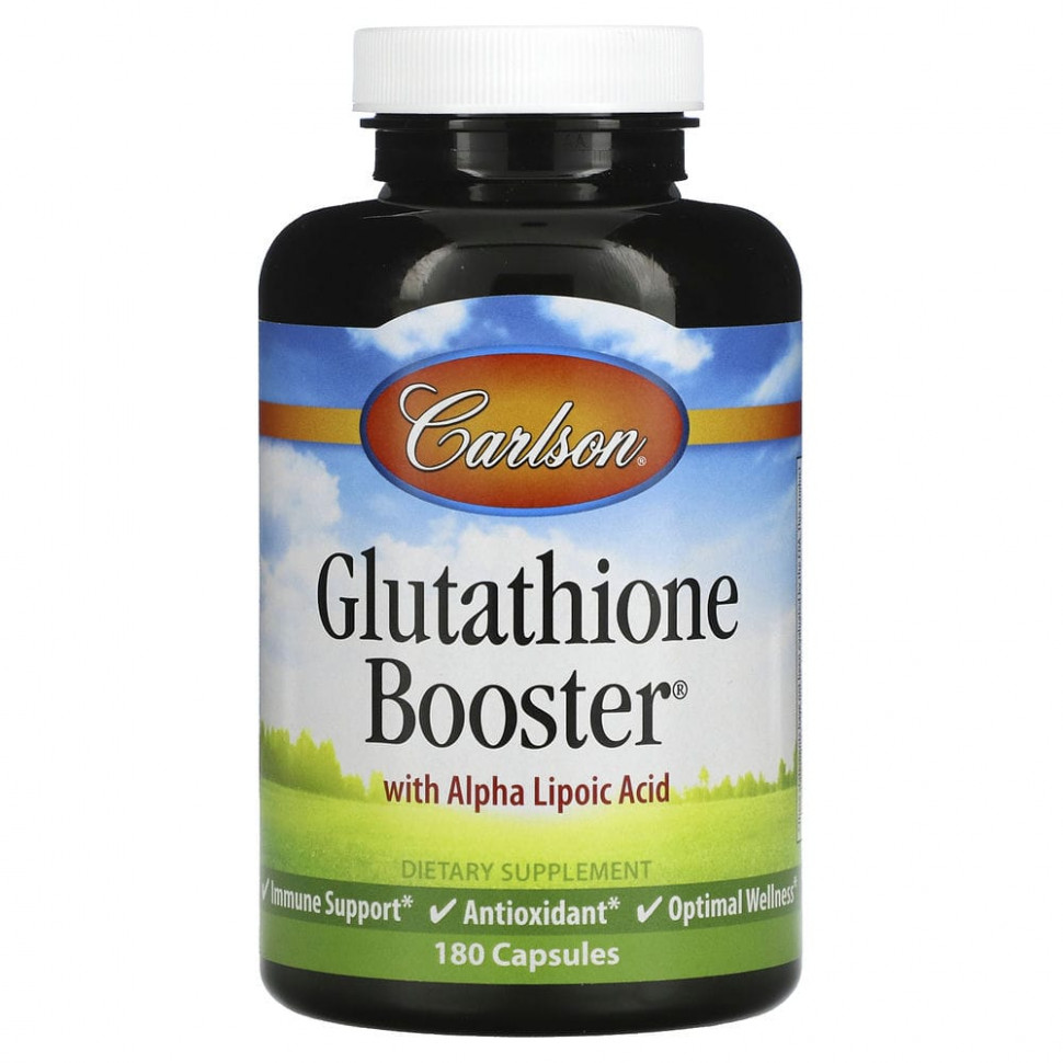   Carlson Labs, Glutathione Booster,   , 180    -     , -,   