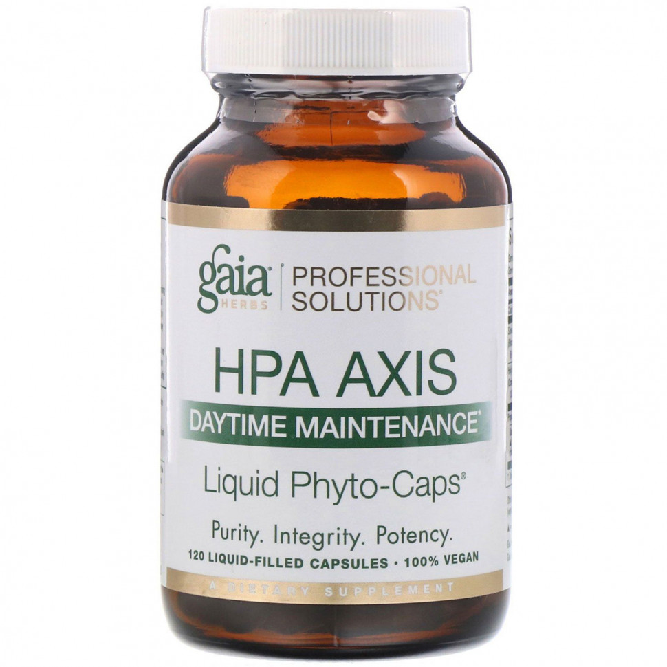   Gaia Herbs Professional Solutions,        HPA Axis,    , 120 ,     -     , -,   