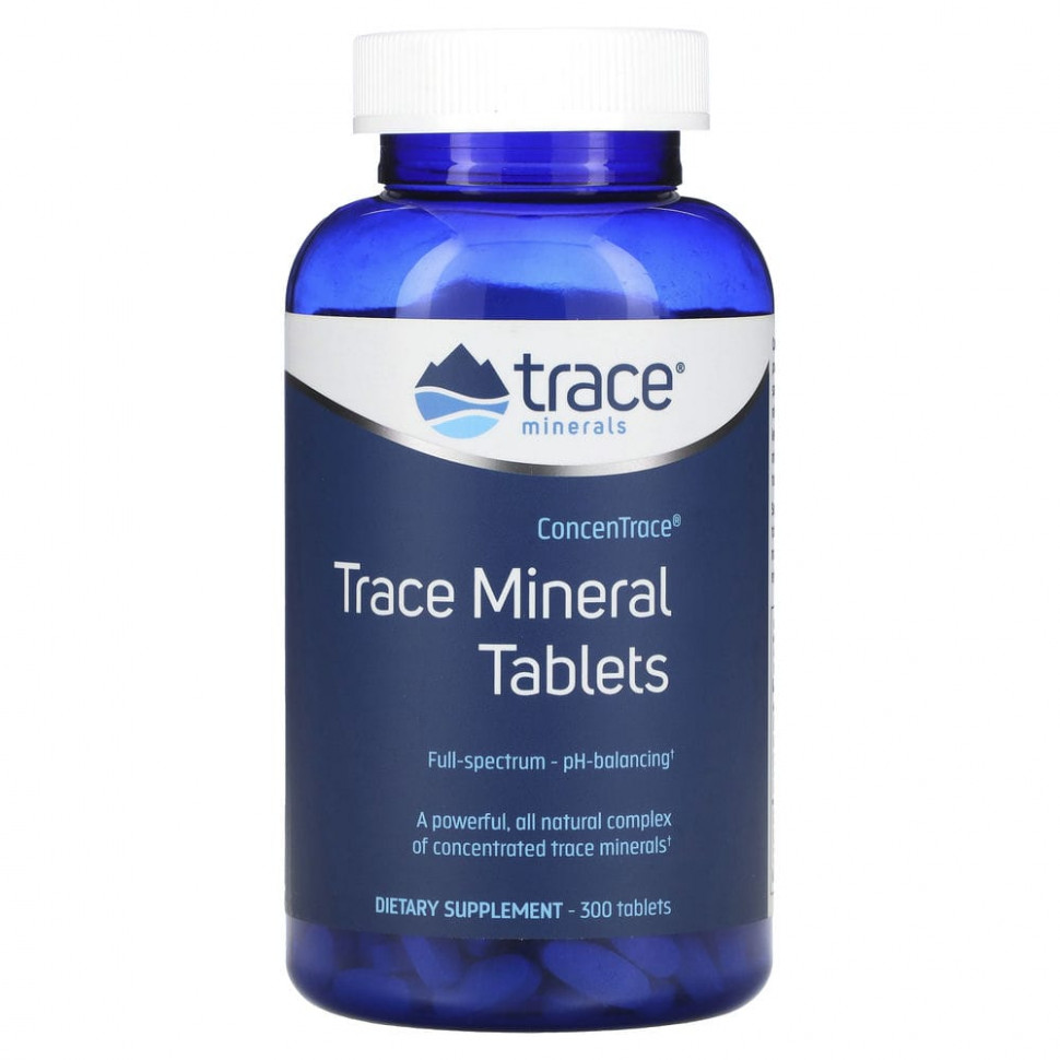   Trace Minerals , ConcenTrace,     , 300    -     , -,   