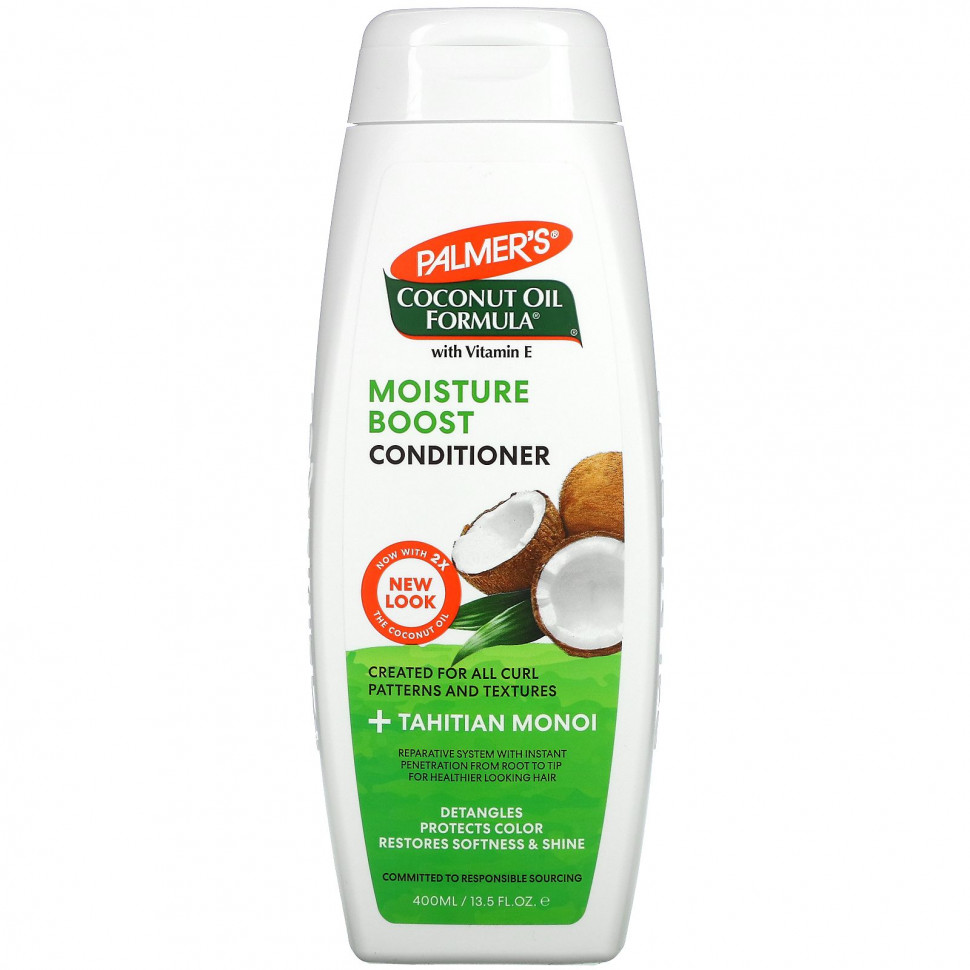   Palmer's, Moisture Boost Conditioner, Coconut Oil, 13.5 fl oz (400 ml)   -     , -,   