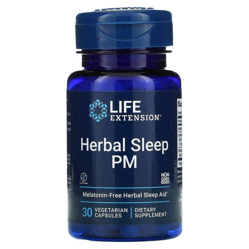   Life Extension, Herbal Sleep PM, 30     -     , -,   