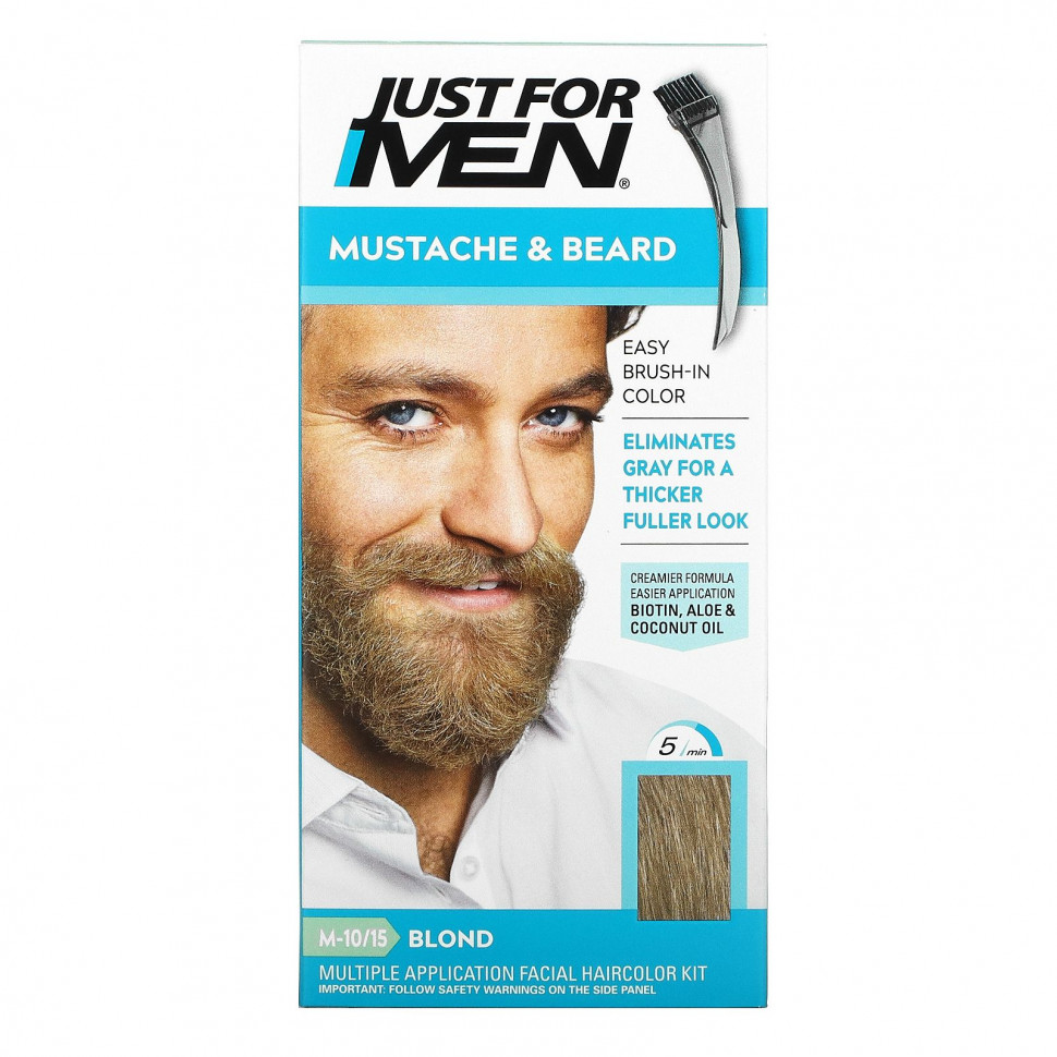   Just for Men, Mustache & Beard,          ,   M-10/15, 2 .  14    -     , -,   