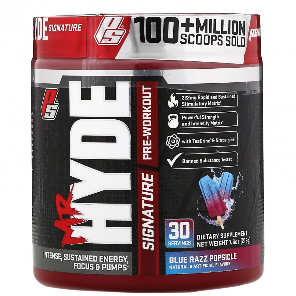   ProSupps, Mr. Hyde, Signature Pre Workout,    , 216  (7,6 )   -     , -,   