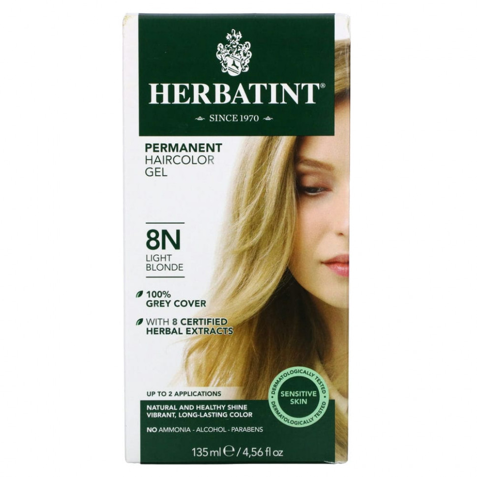  Herbatint,  -  , 8N,  , 135  (4,56 . )  IHerb ()