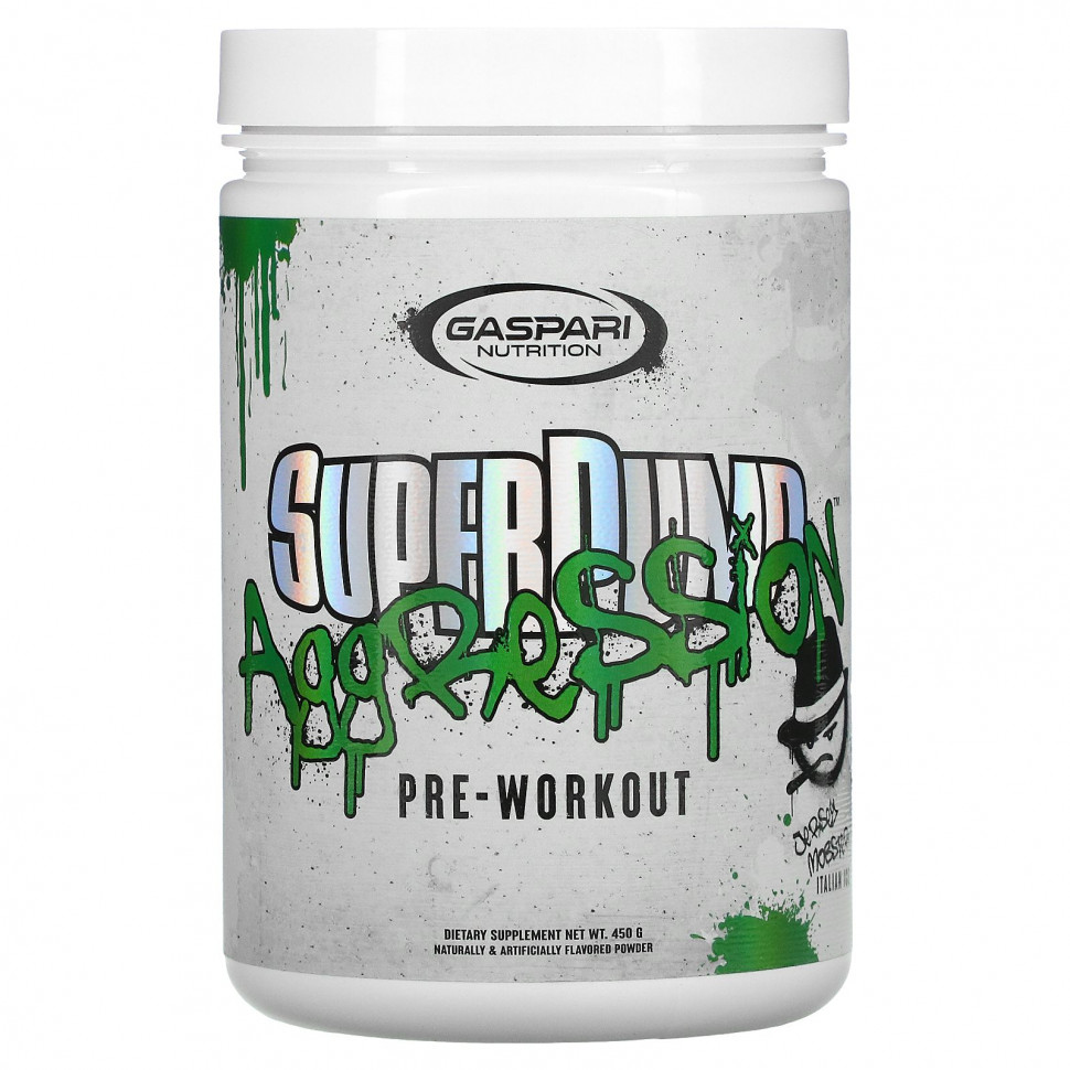   Gaspari Nutrition, SuperPump Aggression Pre-Workout,    , 450    -     , -,   