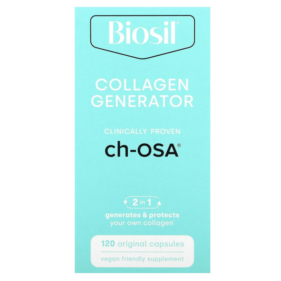   BioSil by Natural Factors, ch-OSA Advanced Collagen Generator,   , 120     -     , -,   