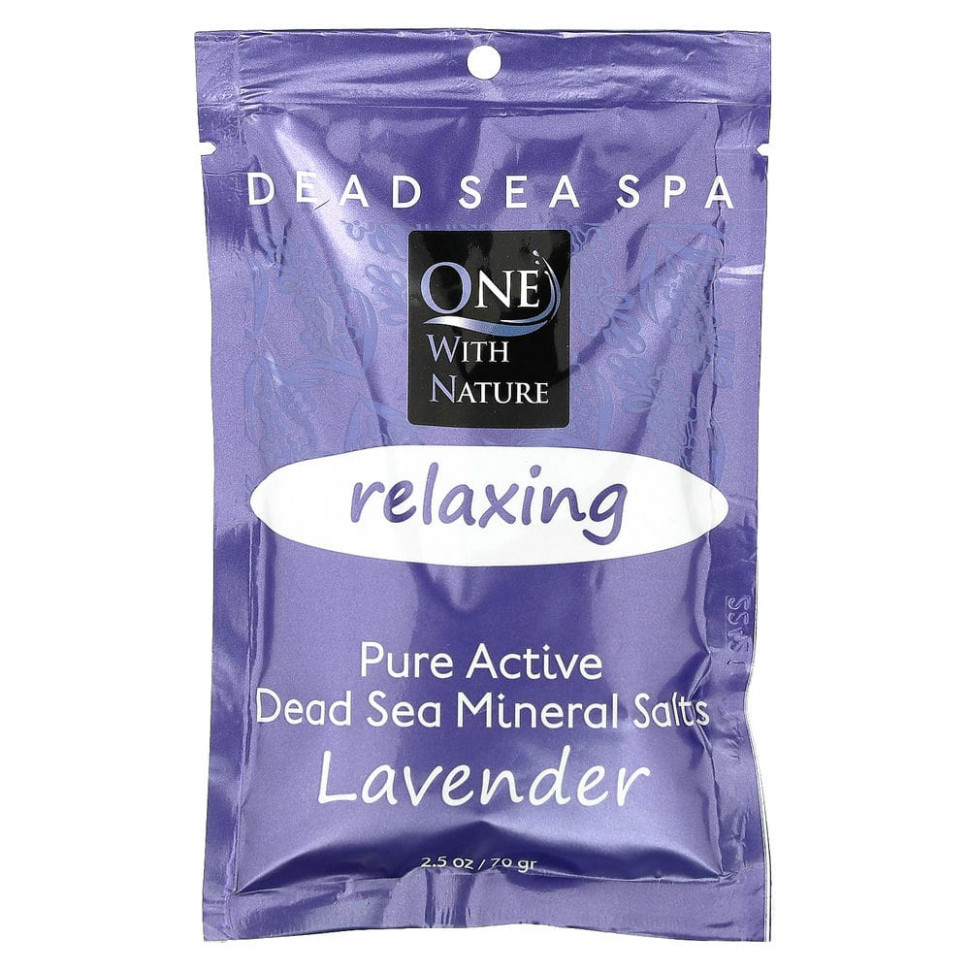  One with Nature, Dead Sea Spa,  ,  , , 70   IHerb ()