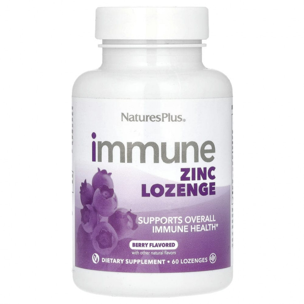   NaturesPlus, Immune Zinc, , 60    -     , -,   