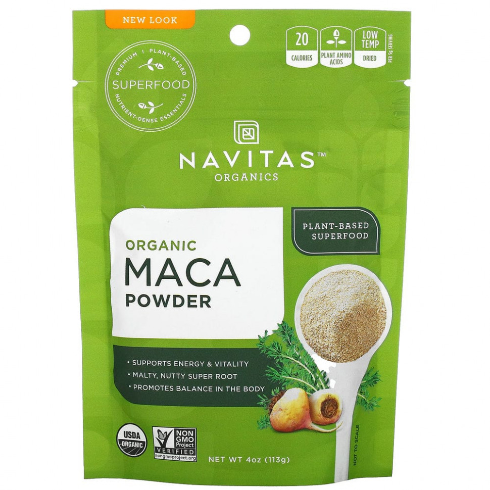   Navitas Organics,   Maca Powder, 113    -     , -,   