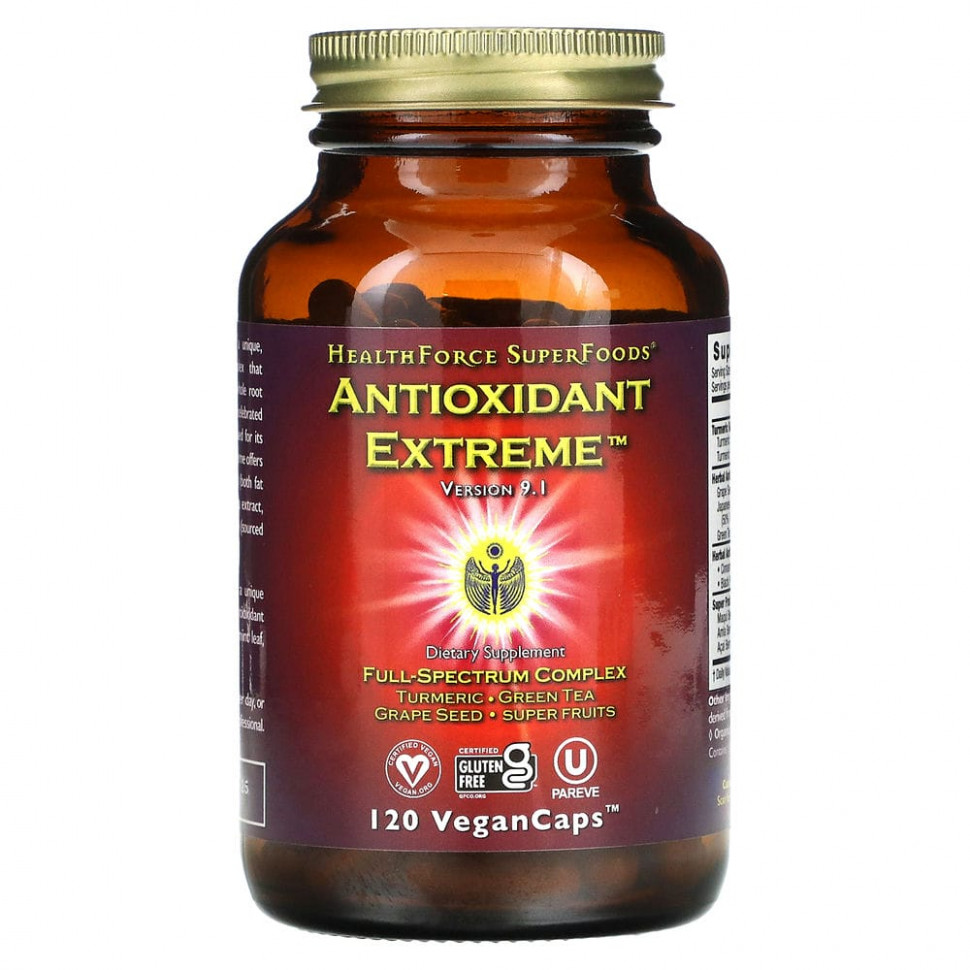   HealthForce Superfoods, Antioxidant Extreme,  9.1, 120     -     , -,   