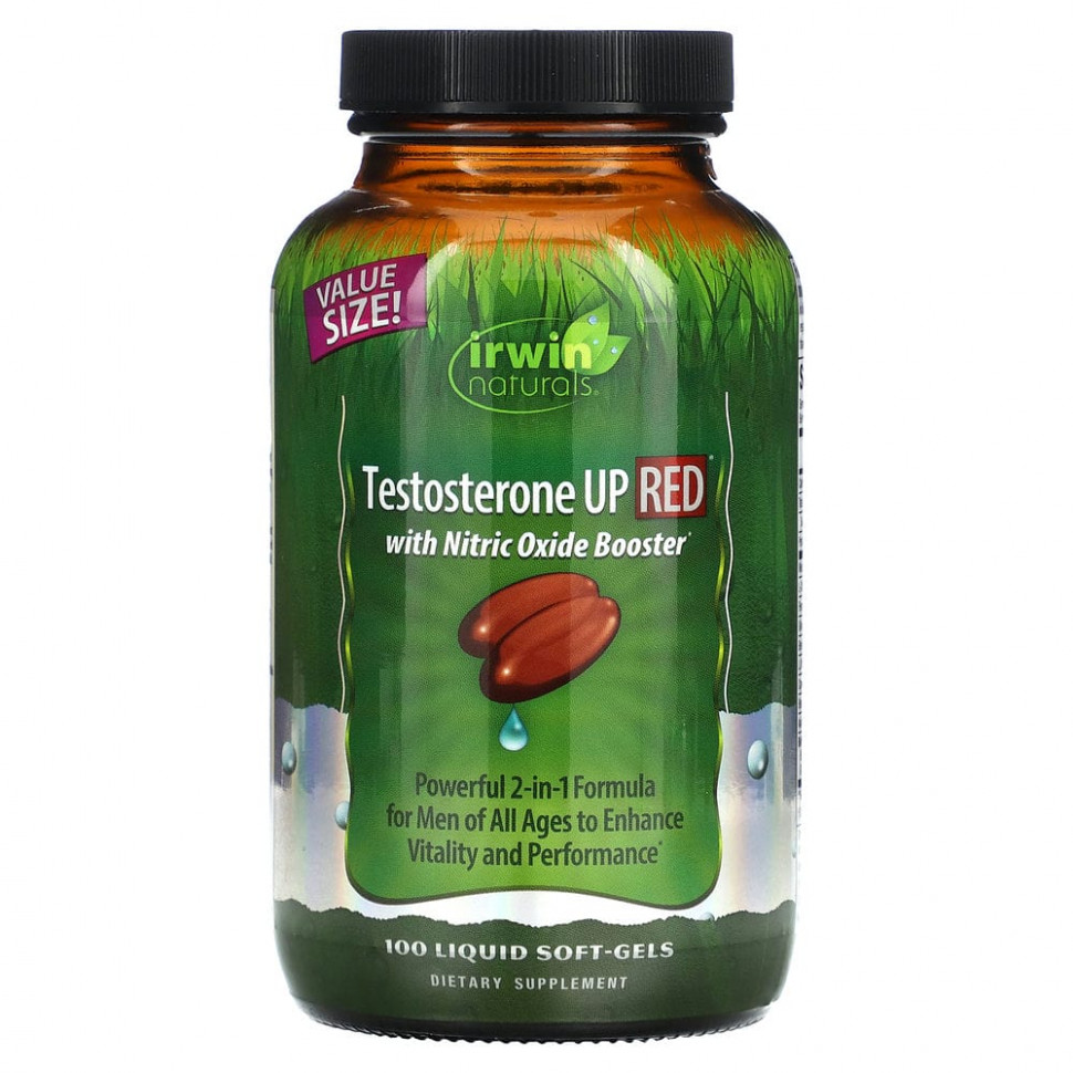   Irwin Naturals, Testosterone UP Red    , 100     -     , -,   