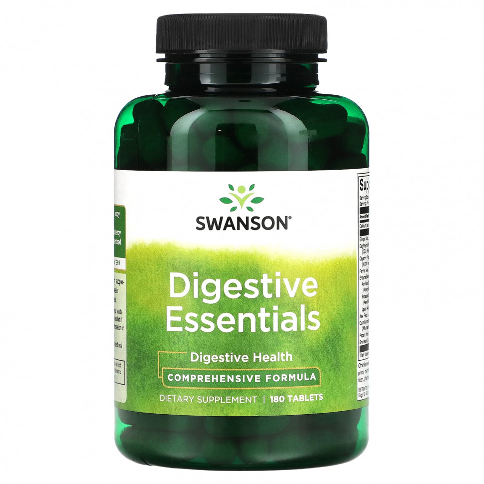  Swanson, Digestive Essentials, 180    -     , -,   