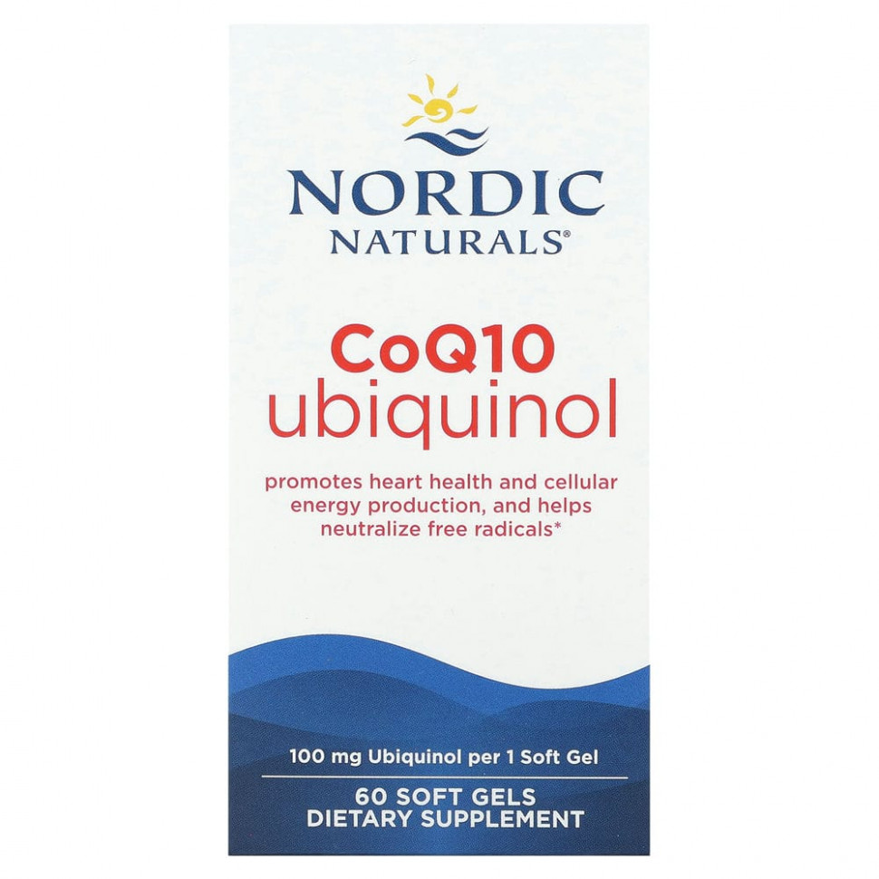   Nordic Naturals, Nordic CoQ10, , 100 , 60      -     , -,   