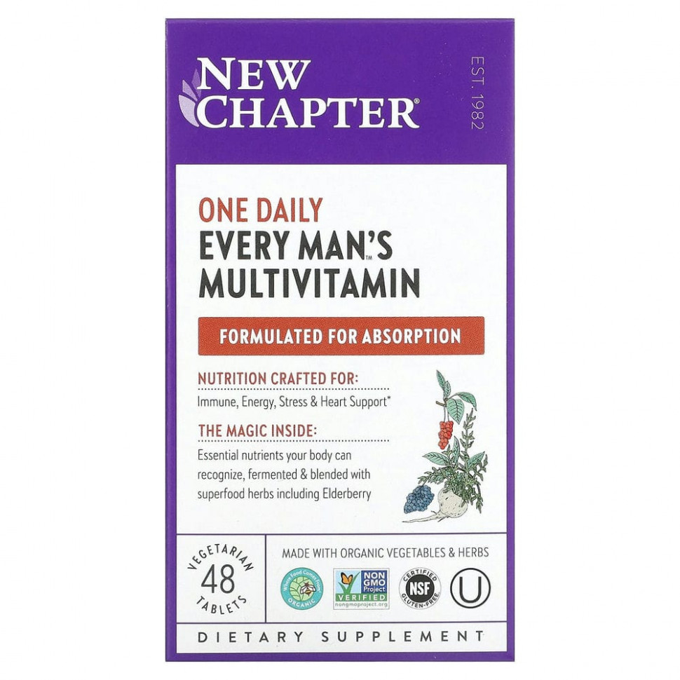   New Chapter, Every Man's,     , 48     -     , -,   