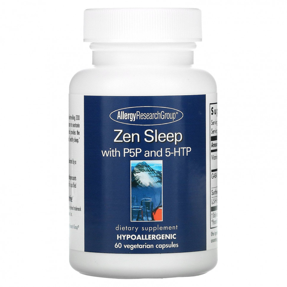   Allergy Research Group,  Zen Sleep  P5P  5-HTP, 60     -     , -,   