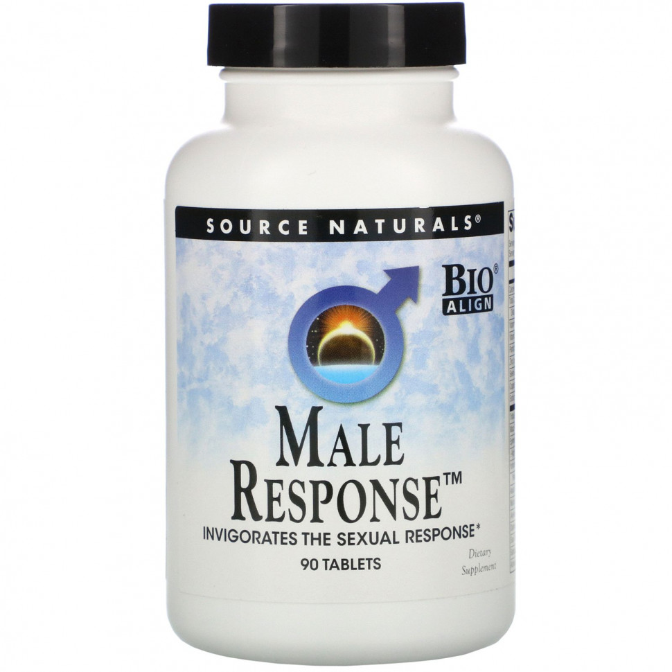   Source Naturals, Male Response, 90    -     , -,   