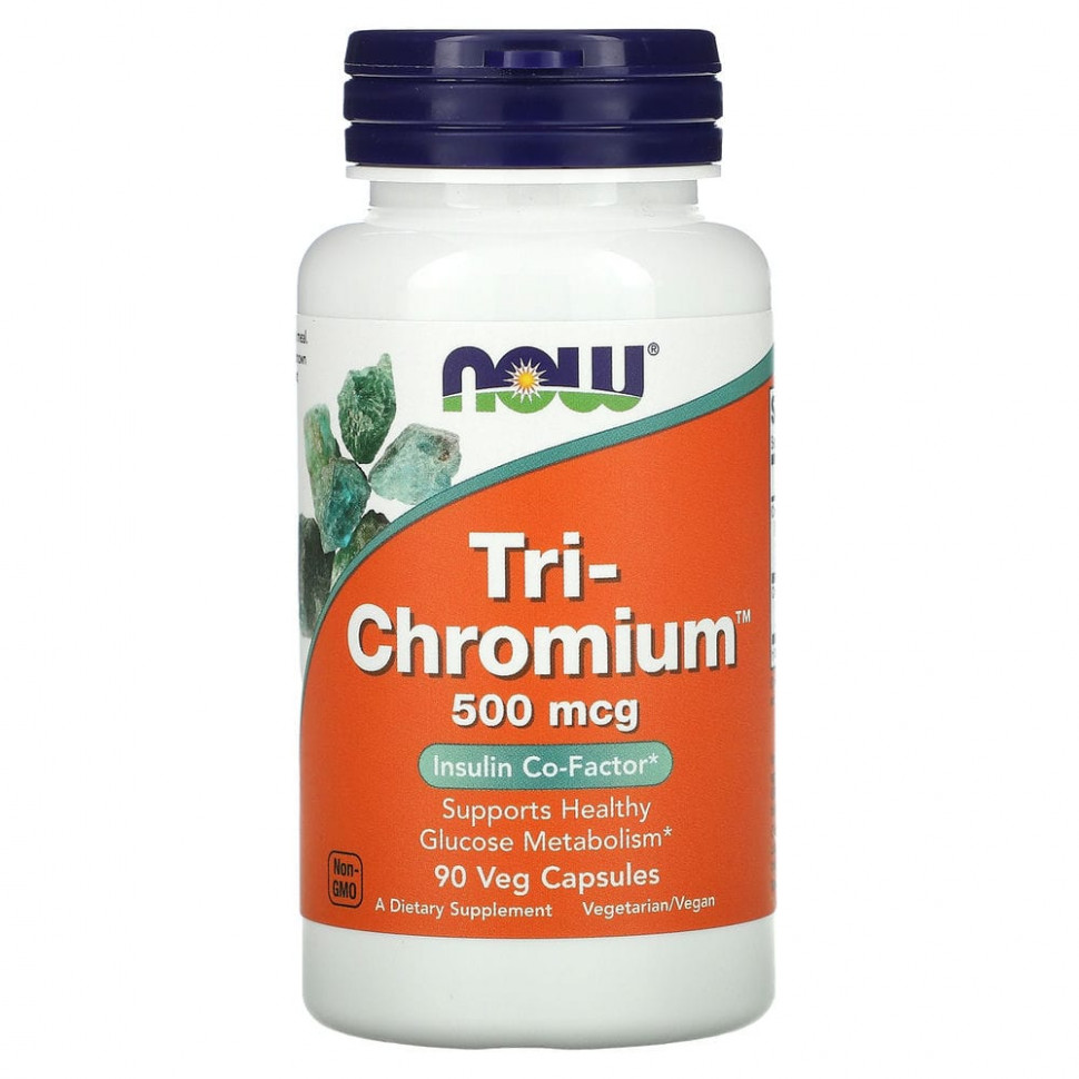   NOW Foods, Tri-Chromium, 500 , 90     -     , -,   