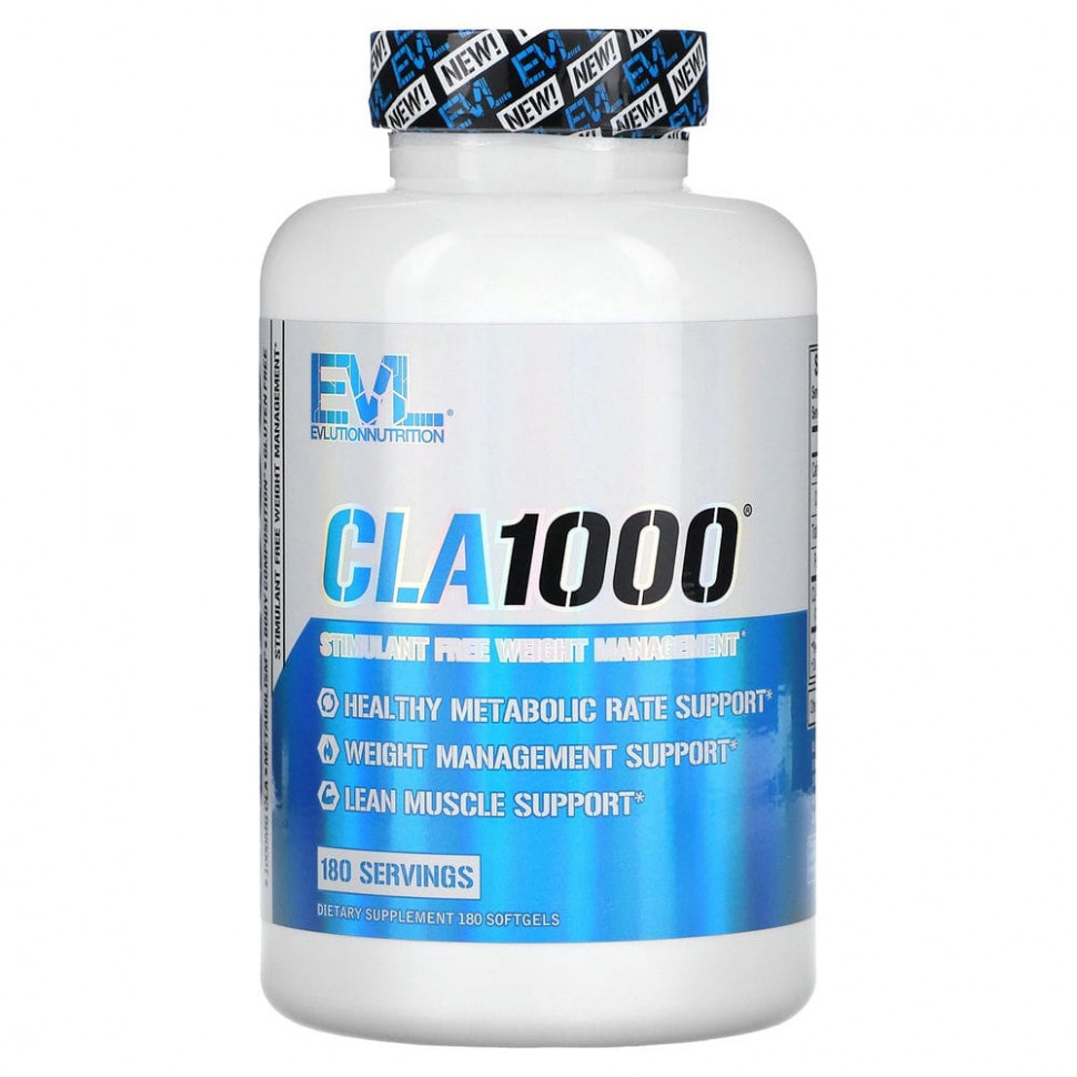   EVLution Nutrition, CLA1000,      , 180    -     , -,   