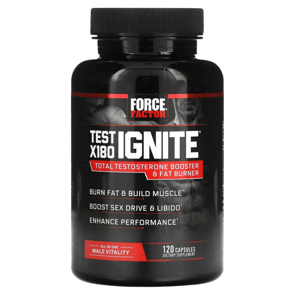   Force Factor, Test X180 Ignite,      , 120    -     , -,   