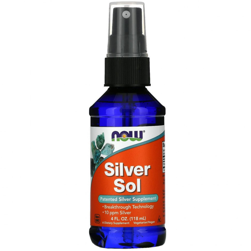   NOW Foods, Silver Sol,  , 118  (4 . )   -     , -,   